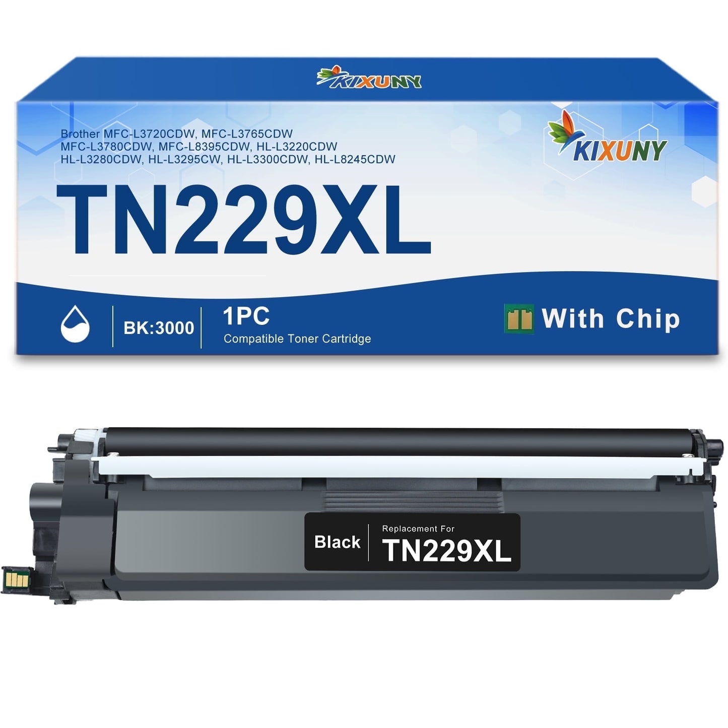 TN229XL TN229 Black Toner Cartridges Replacement for Brother TN229XL TN229 Toner High Yield