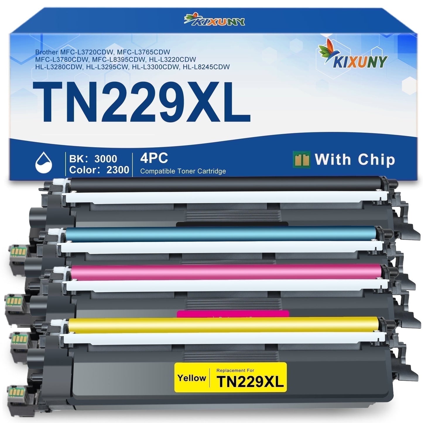 TN229XL TN229 Toner Cartridge Replacement for Brother TN229 TN229XL TN229 XL Toner £´Pack